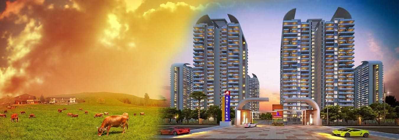 Antriksh Urban Greek in L-Zone. New Residential Projects for Buy in L-Zone hindustanproperty.com.