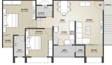  2 BHK , Ahmedabad, image