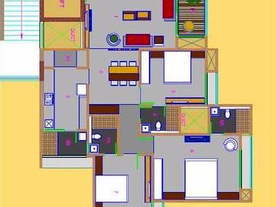  3 BHK , Ahmedabad, image