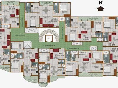 flat / apartment, bangalore, ejipura, image
