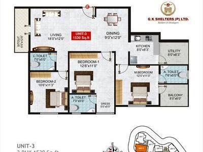 3 BHK , Bangalore, image