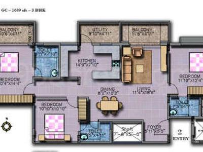 3 BHK , Bangalore, image