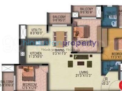 3 BHK , Bangalore, image