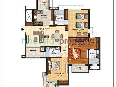 3 BHK , Bhubaneswar, image