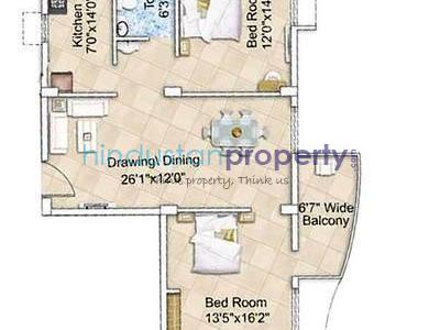 2 BHK , Bhubaneswar, image