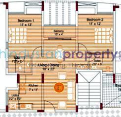 2 BHK , Chennai, image