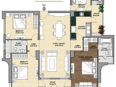  3 BHK , Delhi-NCR, image