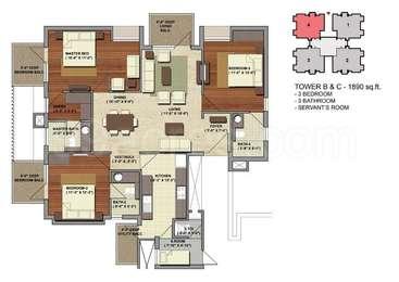 flat / apartment, delhi-ncr, sector-62, image