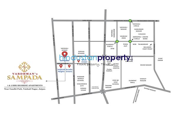 flat / apartment, jaipur, vaishali nagar, image