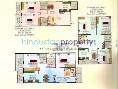  3 BHK , Lucknow, image