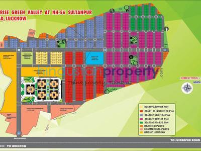residential land, lucknow, gosainganj, image