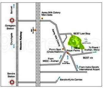 flat / apartment, mumbai, royal palms, image