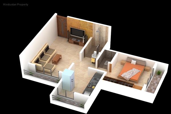 1 BHK , Thane, image