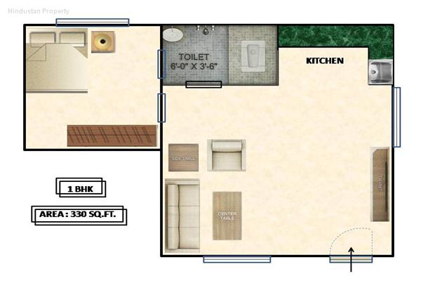 house / villa, mira-bhayandar, mira road east, image