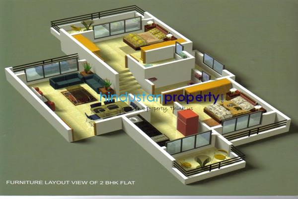 2 BHK , Navi Mumbai, image