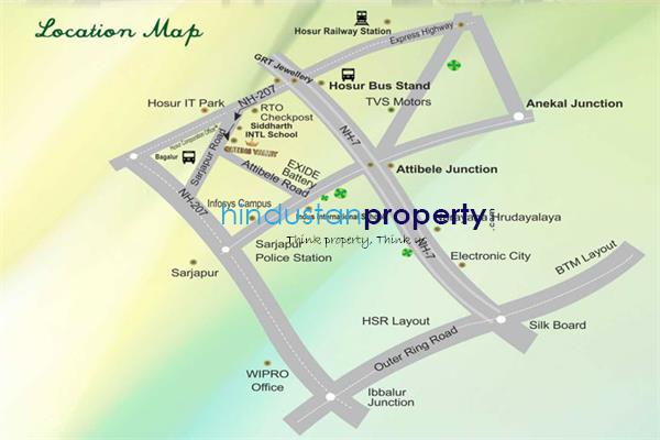 2 BHK , Hosur, image