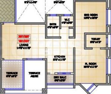 2 BHK , Pune, image