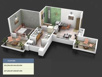 flat / apartment, pune, katraj kondhwa road, image