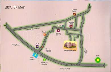 flat / apartment, ranchi, bariatu road, image