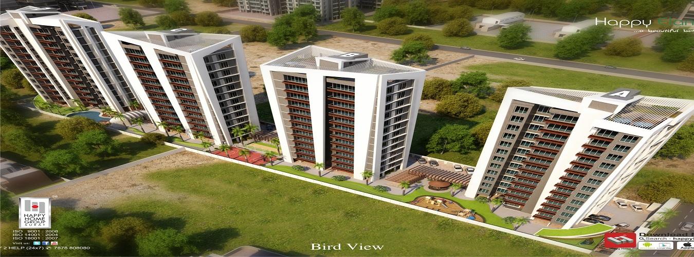 Happy Home Elanza in Vesu. New Residential Projects for Buy in Vesu hindustanproperty.com.