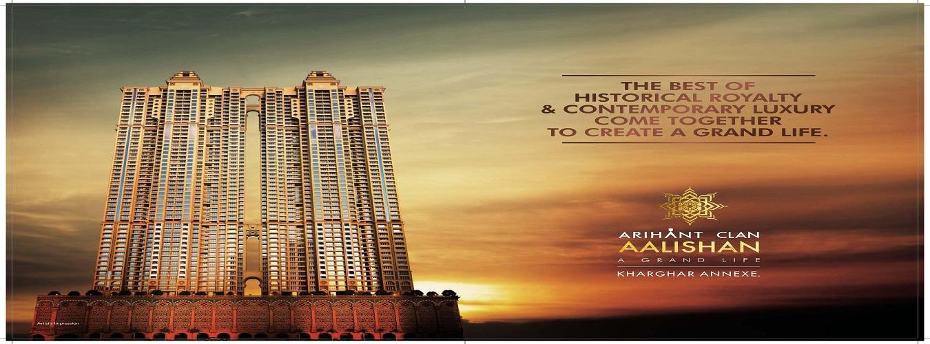 Arihant Clan Aalishan in Kharghar. New Residential Projects for Buy in Kharghar hindustanproperty.com.