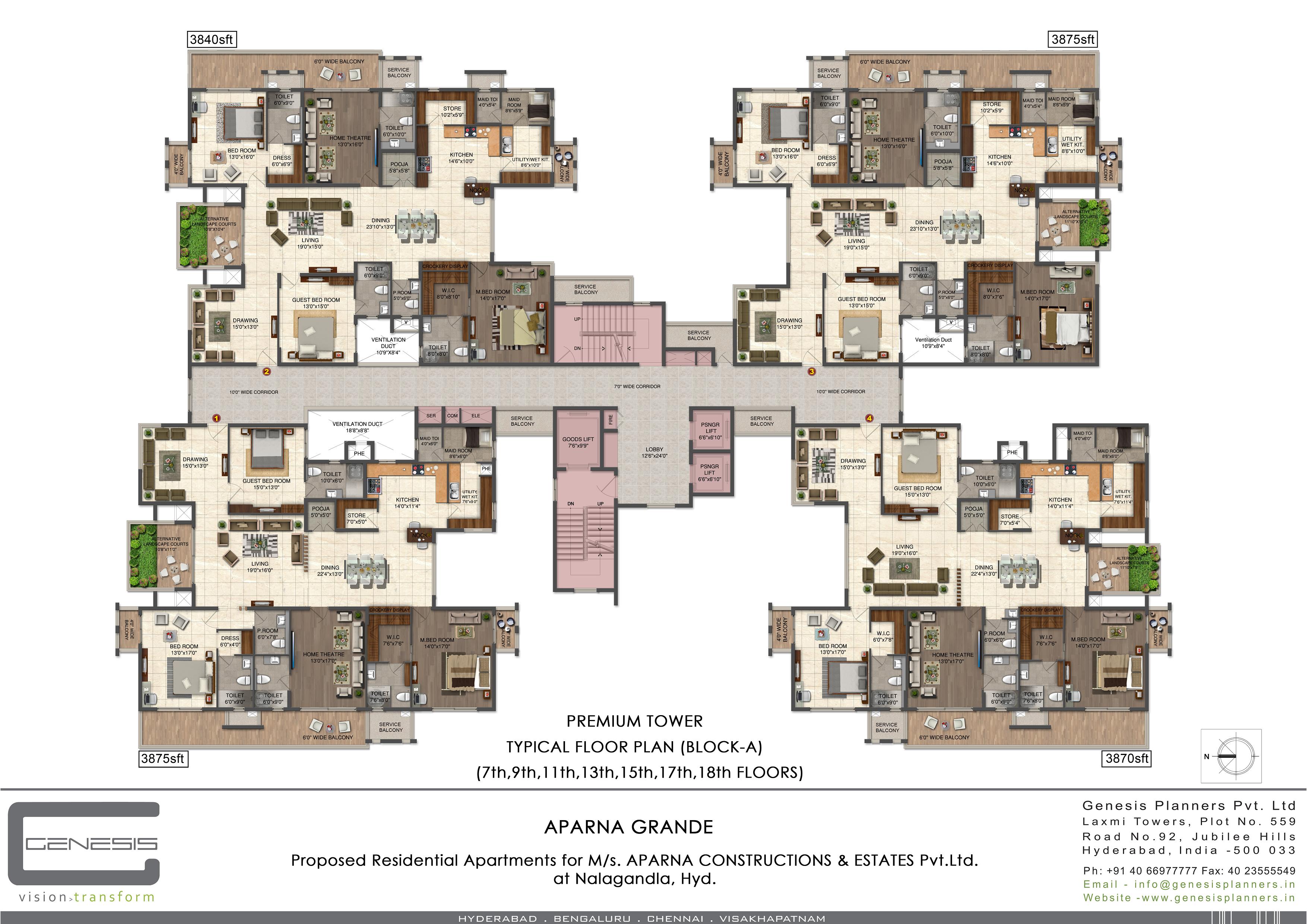 Aparna Sarovar Grande Rates, Brochure, Images, Video